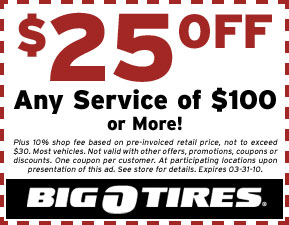 Like Big O Tires coupons? Try these...