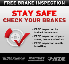 Free Brake Inspection Service