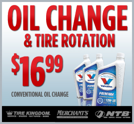 $16.99 Conventional Oil Change