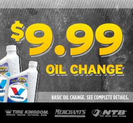$9.99 Oil Change